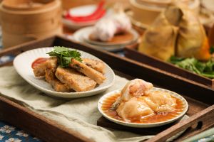 百變米食文化  知名飯店推台南必比登指南蝦仁肉圓 
