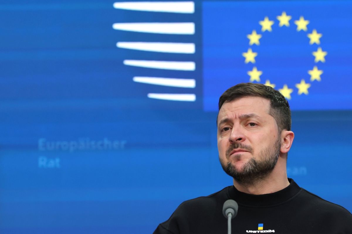 ▲烏克蘭總統澤倫斯基9日出席歐盟高峰會，並分4批與歐盟各國領導人會談。（圖／美聯社／達志影像）