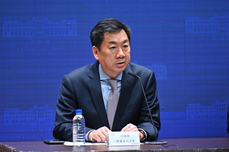 ▲陳宗彥請辭行政院發言人獲准,仕途暫時受阻,不少黨內人士感到可惜。(圖/行政院提供)