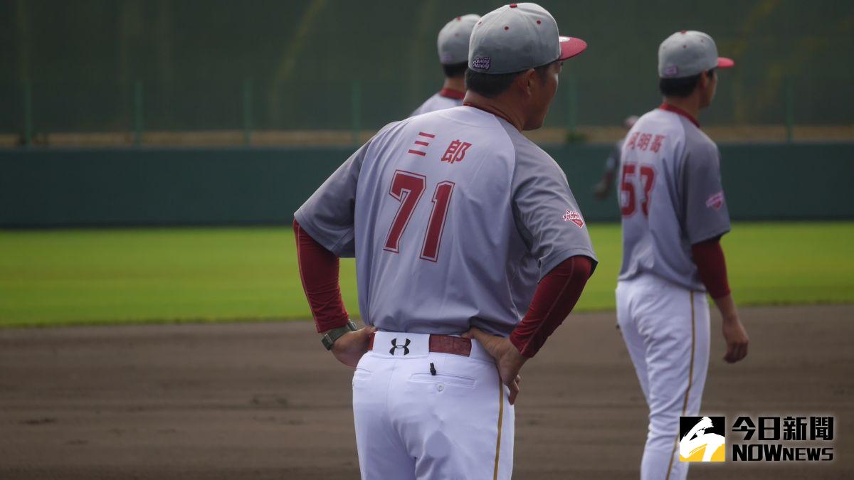 ▲樂天二軍教練陳瑞振。（圖／吳政紘攝）