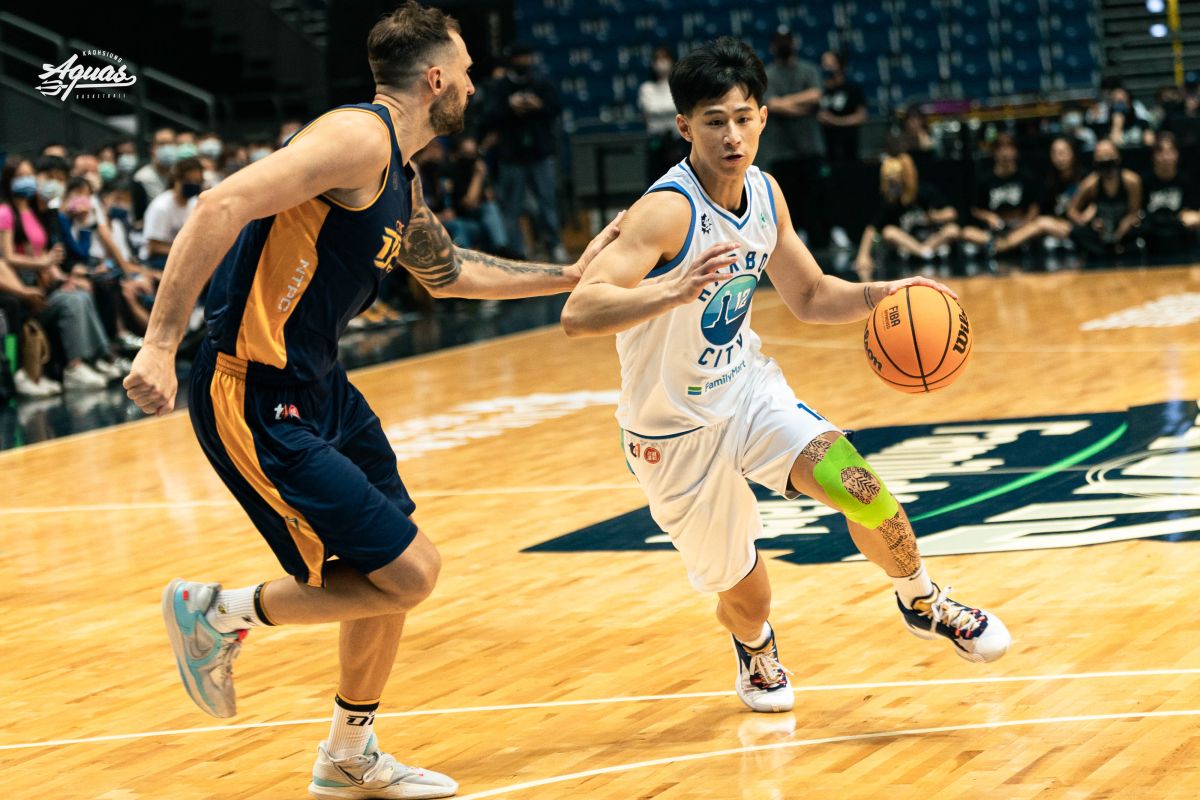 ▲林任鴻已成為球隊的主力。圖／高雄全家海神隊提供