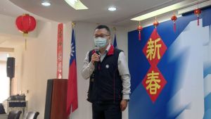 ▲國民黨高雄市黨部新任主委羅世雄。（圖／記者鄭婷襄攝，2023.02.12）