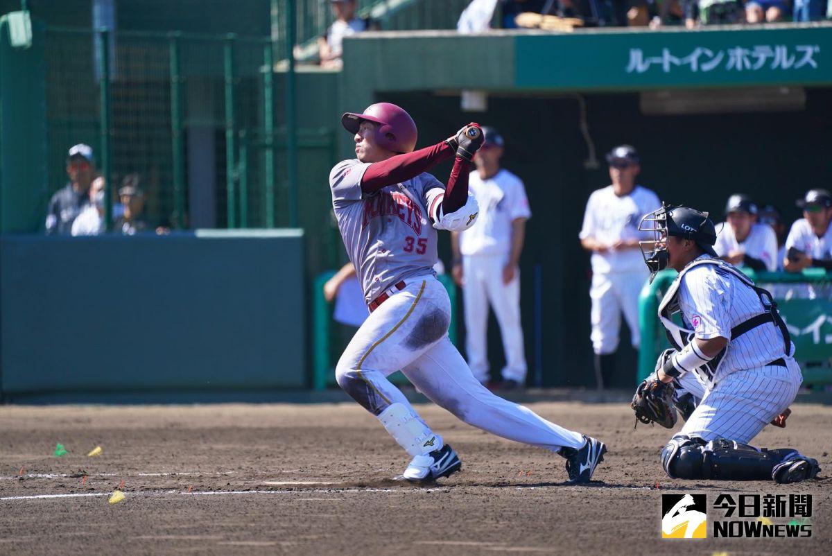 ▲成晉敲安。（樂天提供）