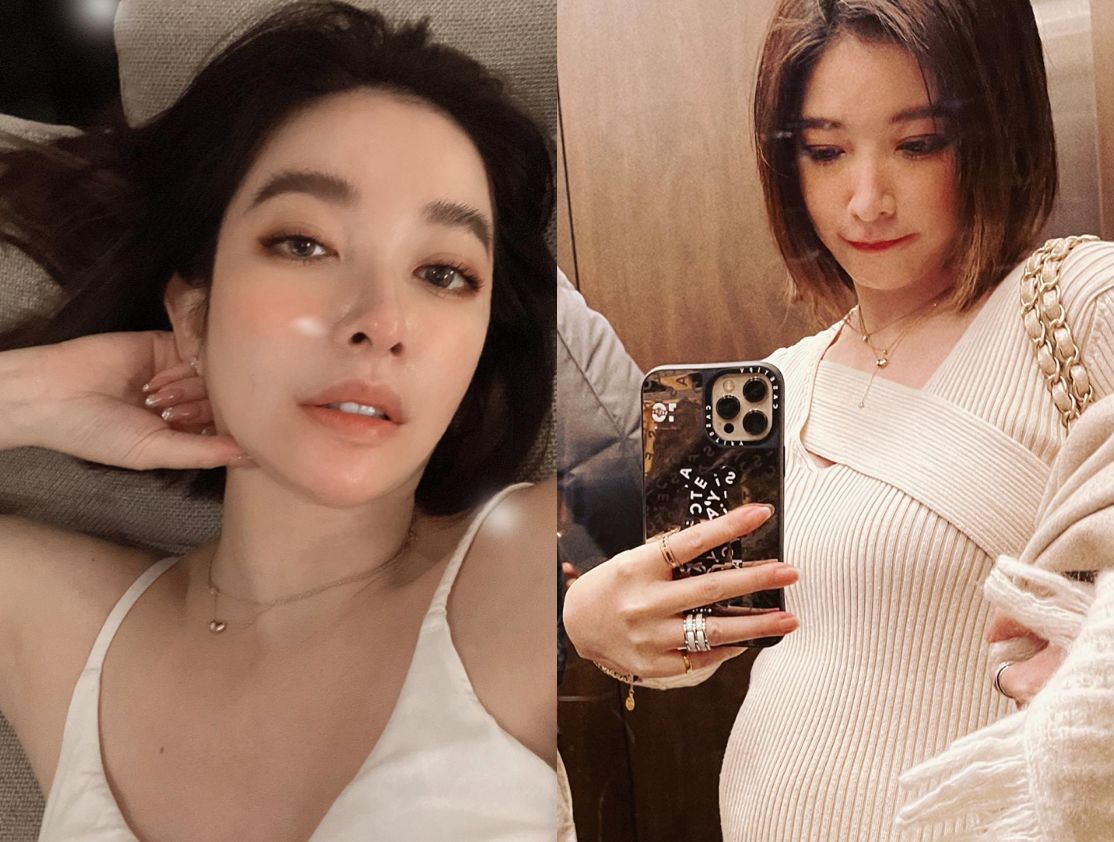 ▲許維恩目前懷孕4個月，卻收到許多網友的「關心」訊息，對此，她則表示自己只想當個快樂的孕婦。（圖／翻攝自許維恩IG）