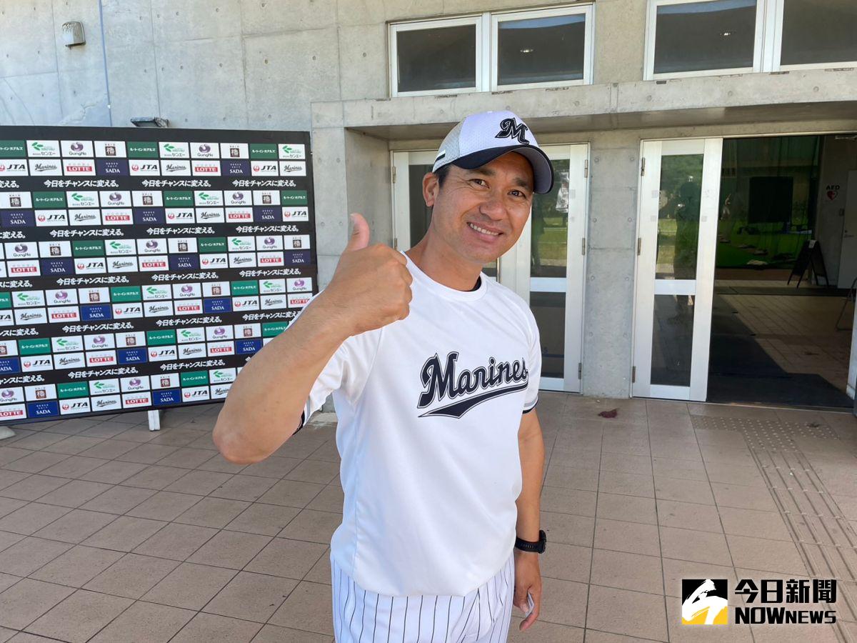 ▲羅德隊投手教練黑木知宏。（圖／吳政紘攝）