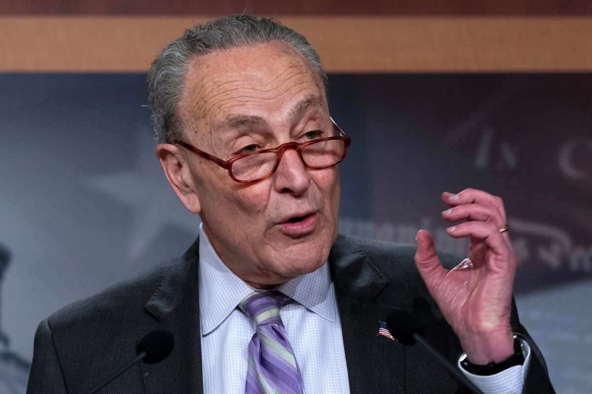 ▲美國國會參議院民主黨領袖舒默表示，美國空軍前兩天相繼在阿拉斯加州和加拿大上空擊落不明飛行物體，美方相信這些物體也是氣球。資料照。（圖／美聯社／達志影像）