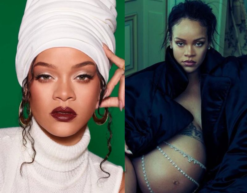 ▲美國流行天后蕾哈娜（Rihanna）證實懷了第二胎。（圖／翻攝自Rihanna IG）