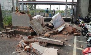 台南工人重建「太子廟」遭磚牆壓死！網驚：拆前沒先請示
