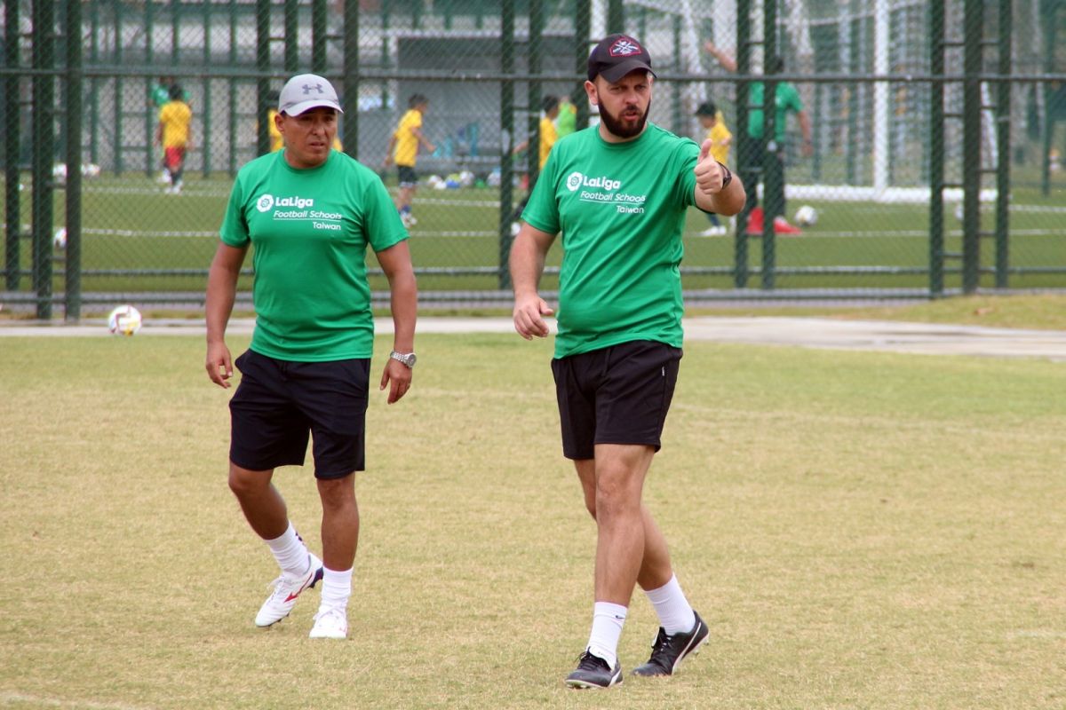 ▲ 西甲教練來台。官方提供