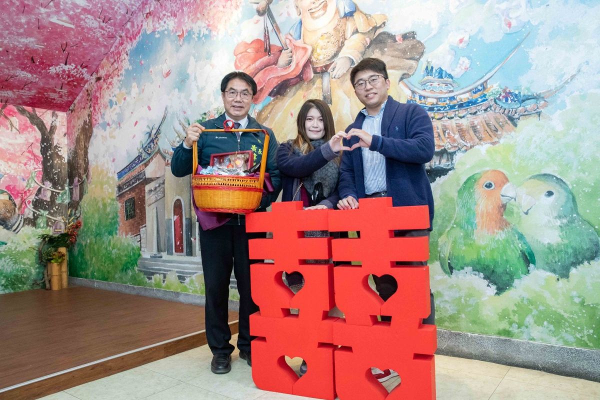 ▲台南市長黃偉哲藉西洋情人節的時機，推廣台南觀光資源。（圖／翻攝台南市政府官網）