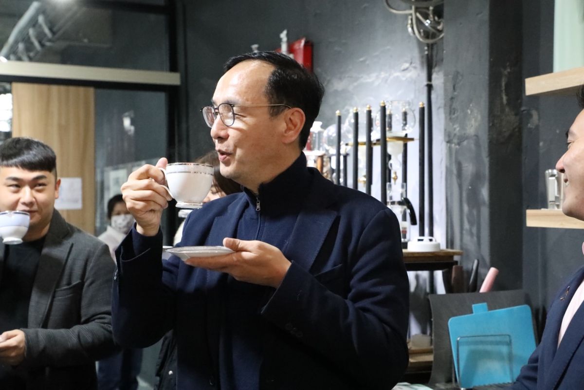 ▲迎戰2024總統大選，國民黨內有意角逐者已動作頻頻。圖為國民黨立席朱立倫。（圖／國民黨提供）