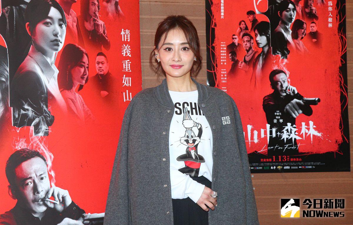 ▲陳德容出席電影《山中森林》宣傳，親自說明「生重病」傳聞。（圖／記者葉政勳攝 ）