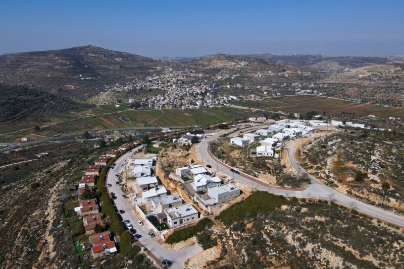 ▲以色列12日宣布對約旦河西岸9個猶太人定居點追溯授權，並將在已建立的定居點大規模建造新房屋。（圖／美聯社／達志影像）