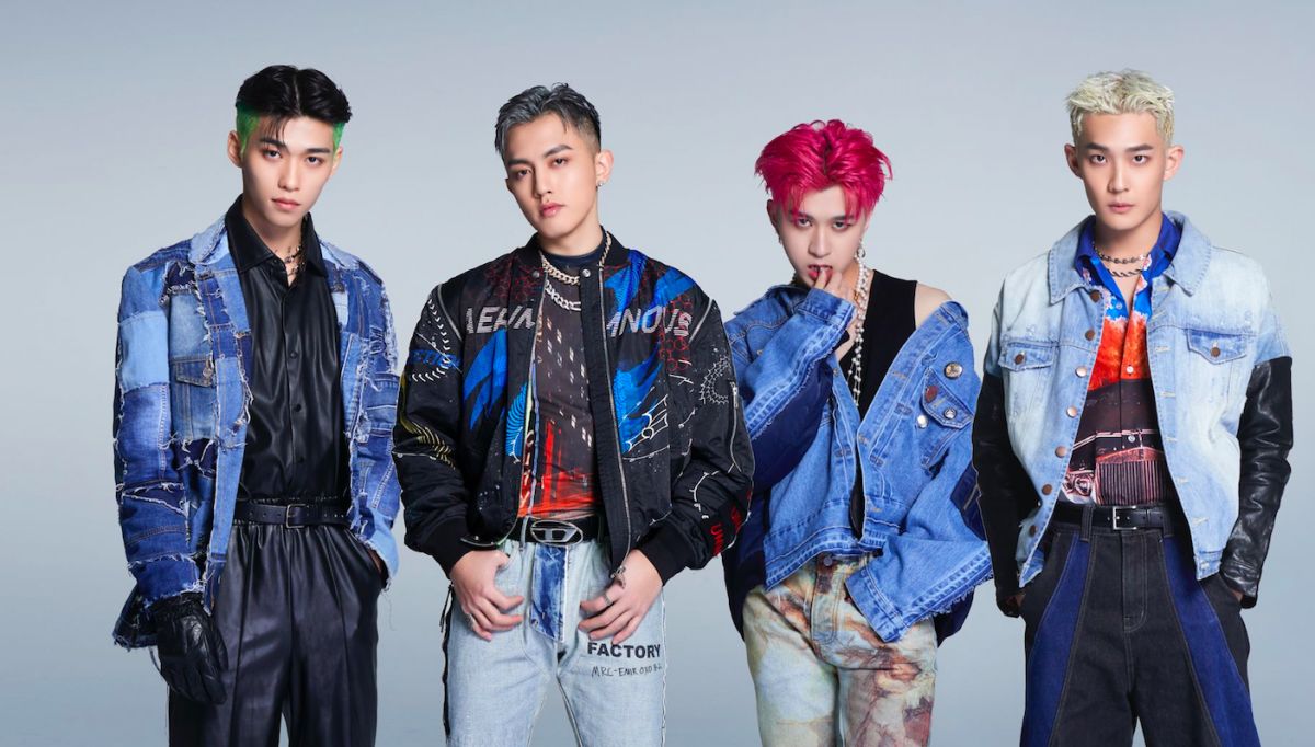 ▲U:NUS由蔡承祐（左起）、高有翔、吳昱廷、高胥崴組成。（圖／滾石提供）