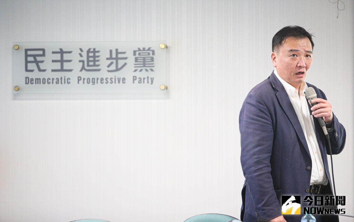 ▲許立明今日邀集府院團隊代表、高聲量黨籍民代等人召開會議，探討未來政策溝通、防止認知作戰等議題。（圖／記者葉政勳攝）