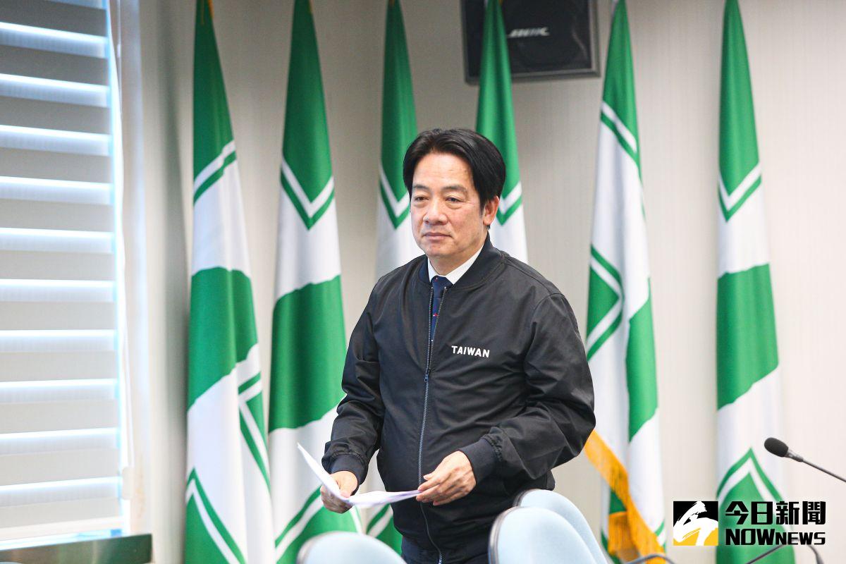 ▲賴清德表示，「守護台灣」是民進黨的使命；在現今局勢下，兩岸對話應該更慎重。（圖／記者葉政勳攝，2023.02.15）