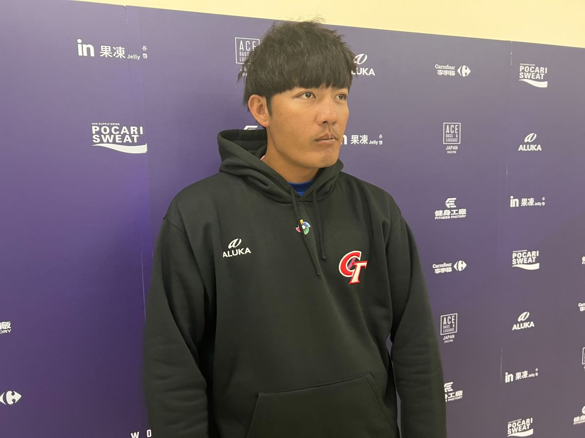 ▲台灣隊投手王維中(圖/記者簡名杉攝)