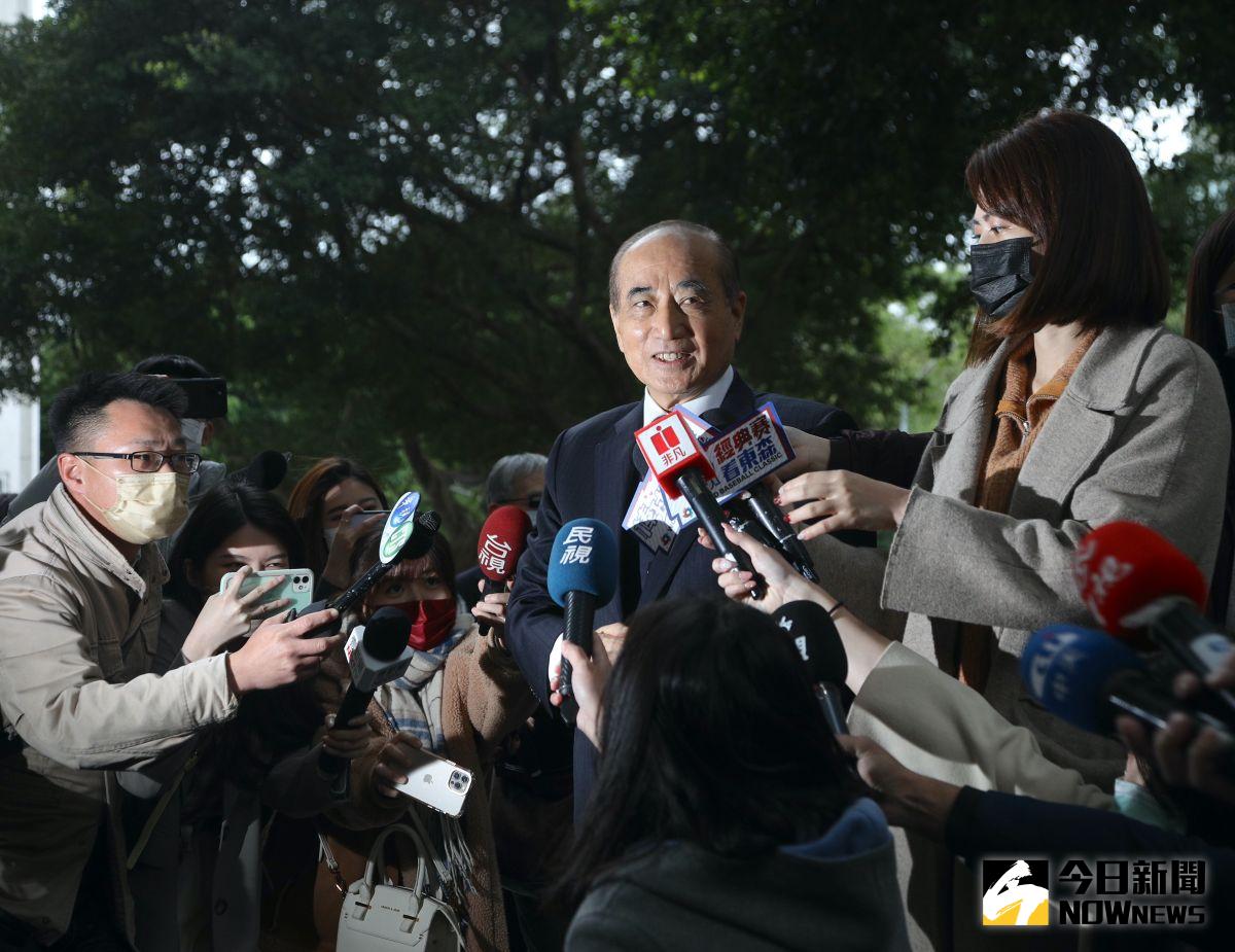 ▲外傳前立法院長王金平與聯電榮譽副董事長宣明智，聯手幫爭取國民黨總統提名的鴻海創辦人郭台銘。王金平今表示「沒有，不要扯到我」，他只支持黨提名的候選人，也不會參加今晚郭台銘在高雄鳳山的造勢活動。（圖／NOWnews資料照）