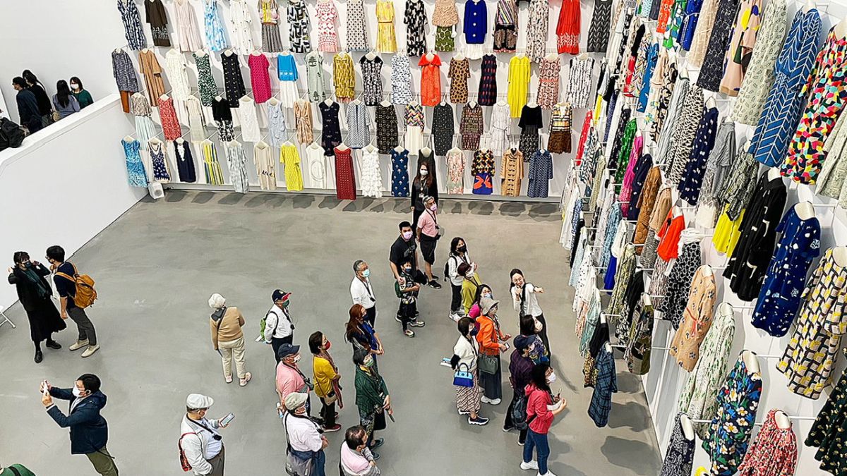 ▲《minä perhonen／皆川明 つづく》特展進入倒數。（圖／高美館提供）