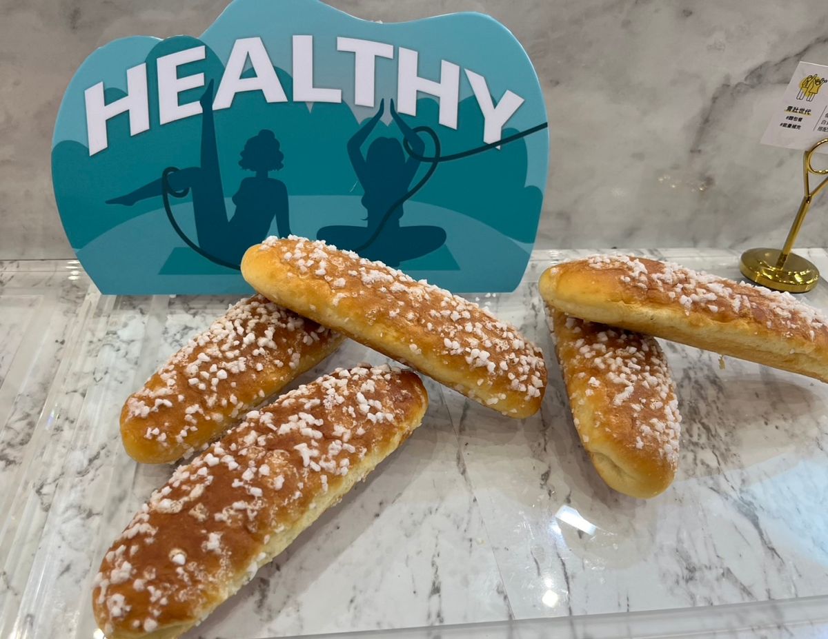 ▲統一烘焙分眾新概念，能量麵包含有高蛋白質，並且熱量不超過300卡。（圖／記者鍾怡婷攝）