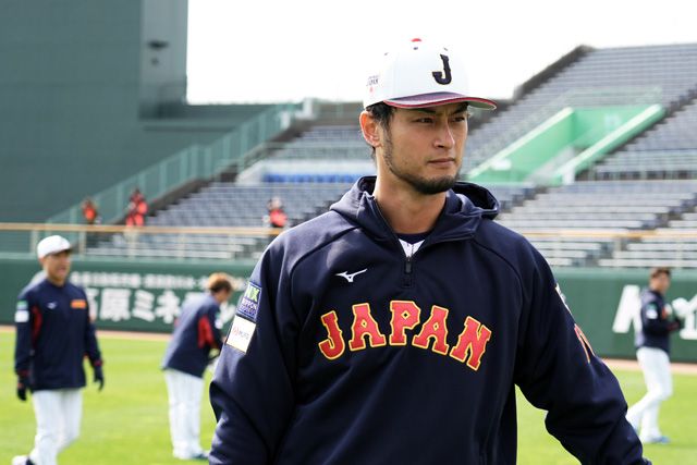 ▲達比修有是伊朗、日本混血兒，更因為深邃的五官被譽為「混血王子」。（圖／日本隊官網）