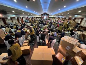 土耳其地震賑災！台灣募捐近385噸愛心物資　3萬多箱送運

