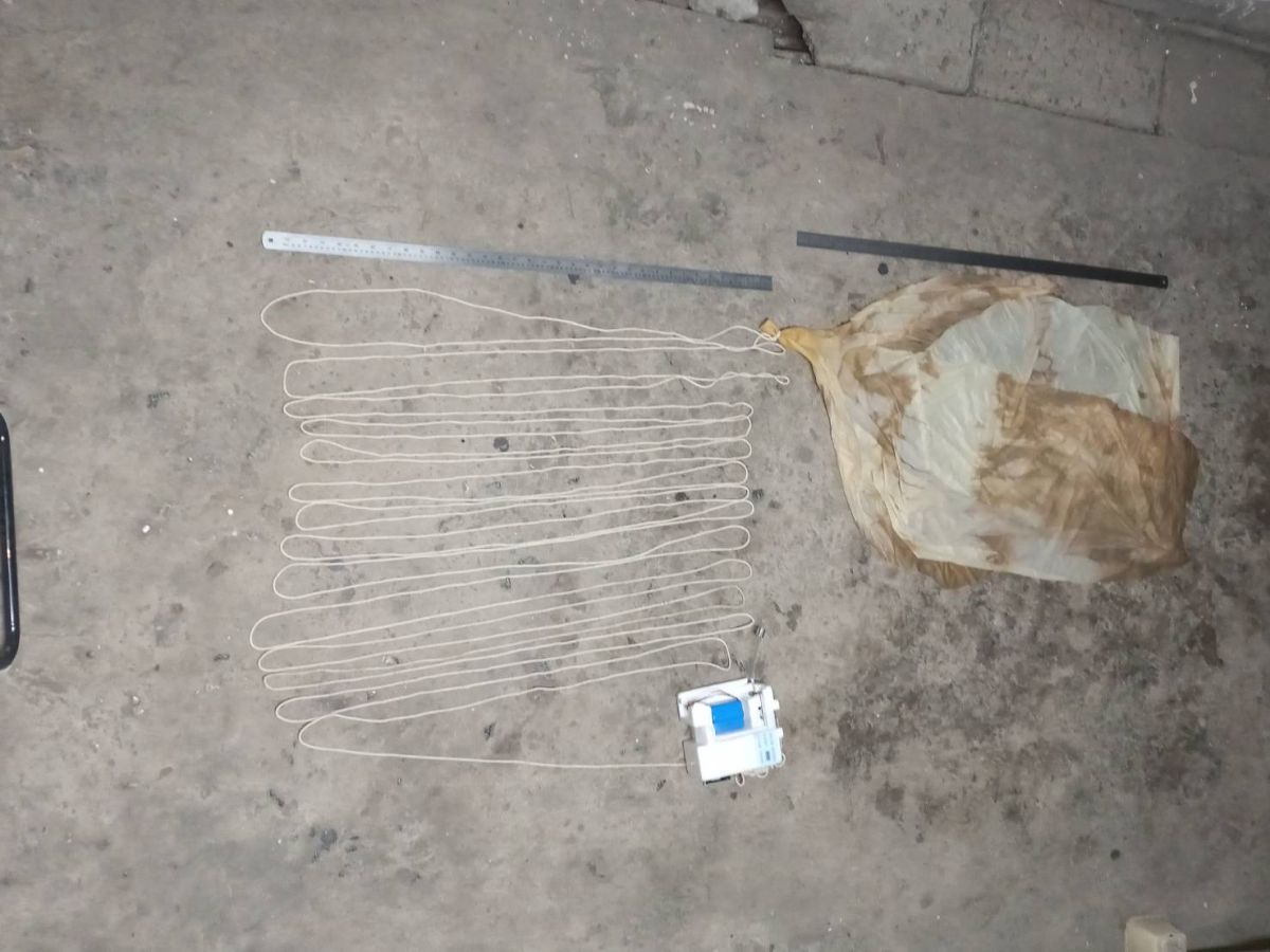 ▲東引發現中國氣球殘骸。（圖／國防部提供)