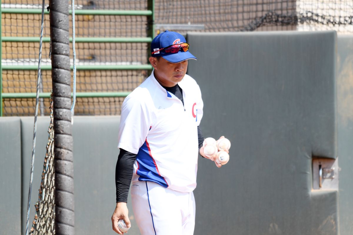 ▲台灣隊旅日強打王柏融(圖/林柏年攝)