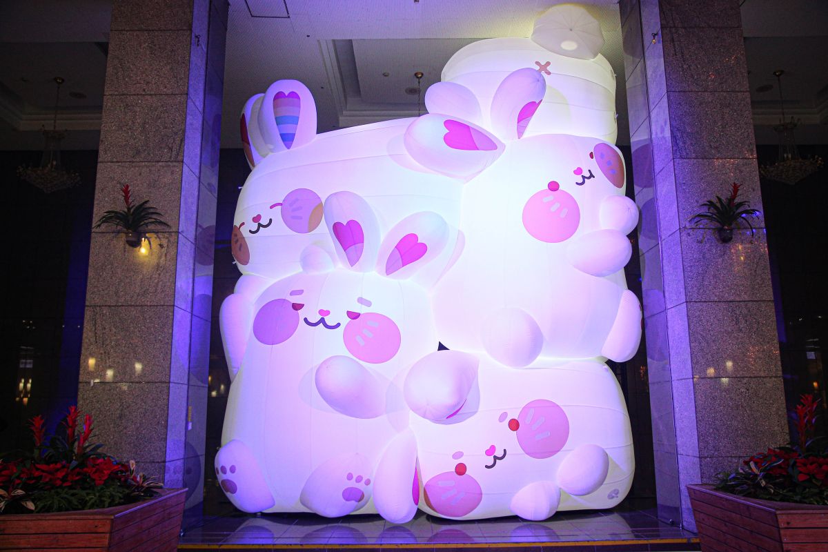 ▲台灣燈會終於在2/19晚間10點落幕，話題爆棚的「兔兔餐包」作品也將搬家到台東池上，與金城武樹做鄰居！（圖／記者葉政勳攝）