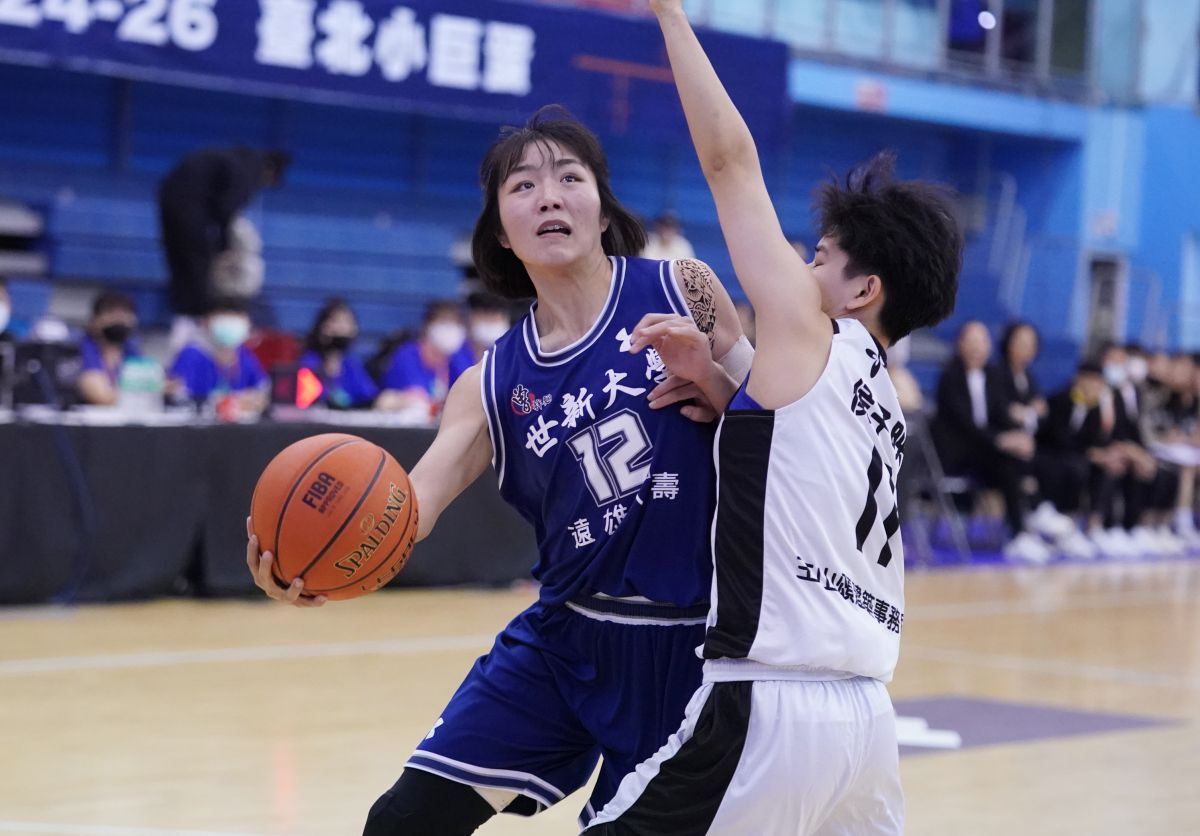 ▲世新大學楊淑琄14分。大專體總提供