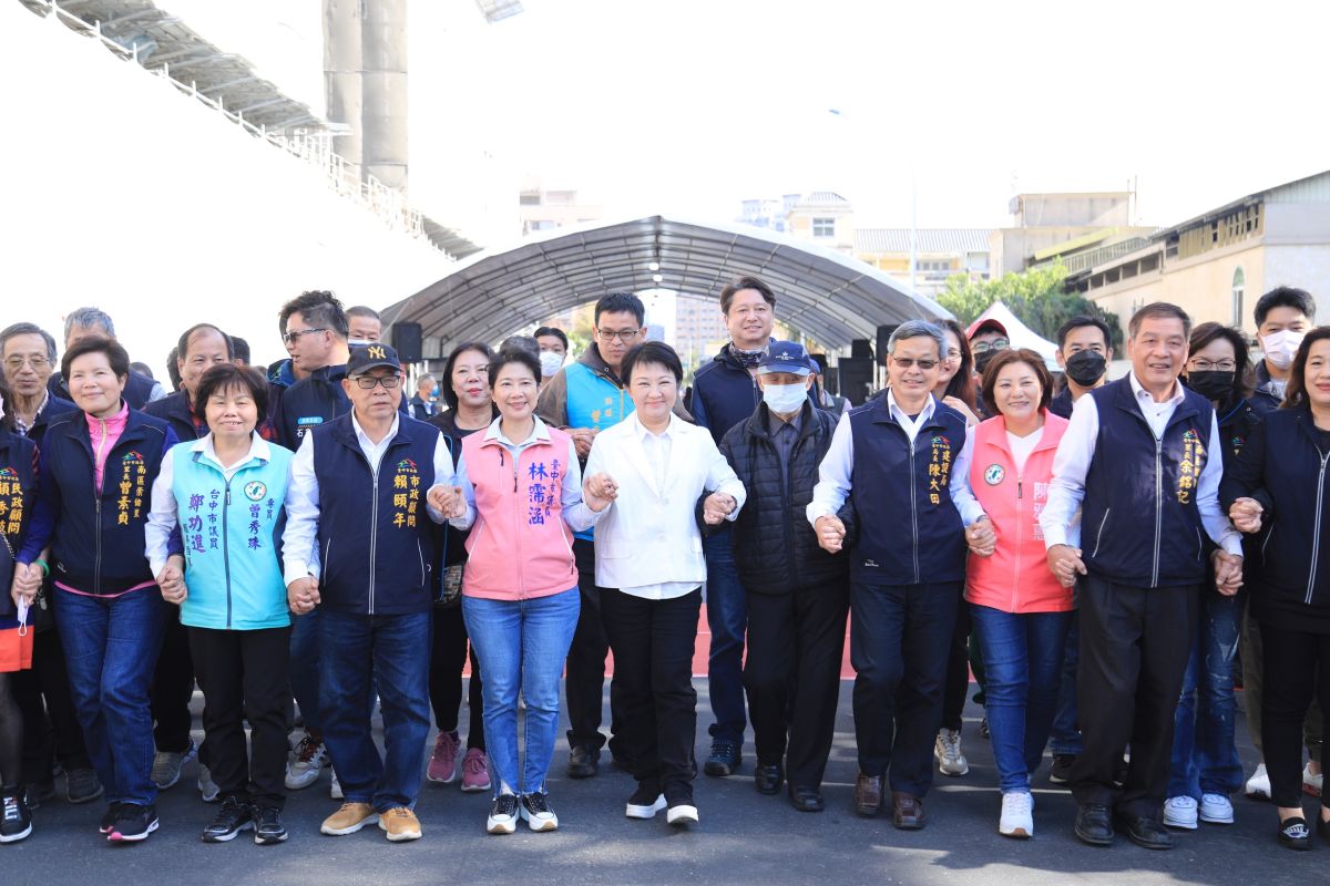 ▲市長盧秀燕出席南區德吉街延伸打通工程完工典禮(圖／市政府提供2023.2.20)