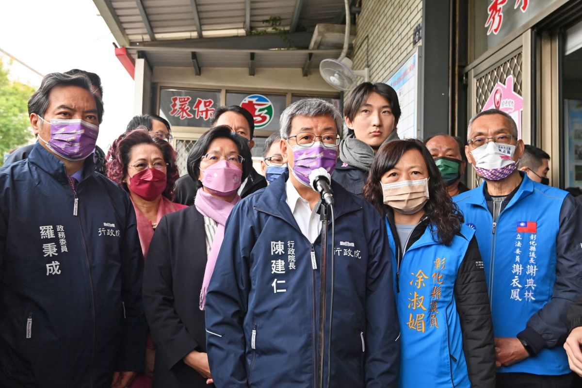 ▲對於國民黨副主席夏立言稱九二共識就是一中各表，陳建仁表示習近平多次稱九二共識就是一中，台灣人無法接受。（圖／行政院提供）