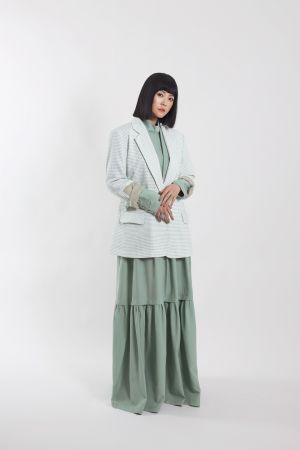 曹雅雯挑戰禁忌,以離奇命案作為靈感推出歌曲〈13號水門〉。(圖/好聞國際事業有限公司提供) ▲曹雅雯挑戰禁忌,以離奇命案作為靈感推出歌曲〈13號水門〉。(圖/好聞國際事業有限公司提供)