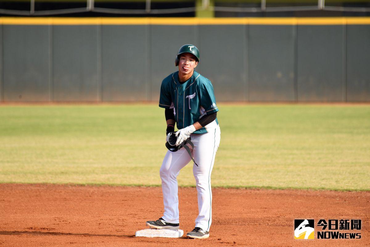 ▲台鋼雄鷹紀慶然。（圖／特約攝影林柏年）