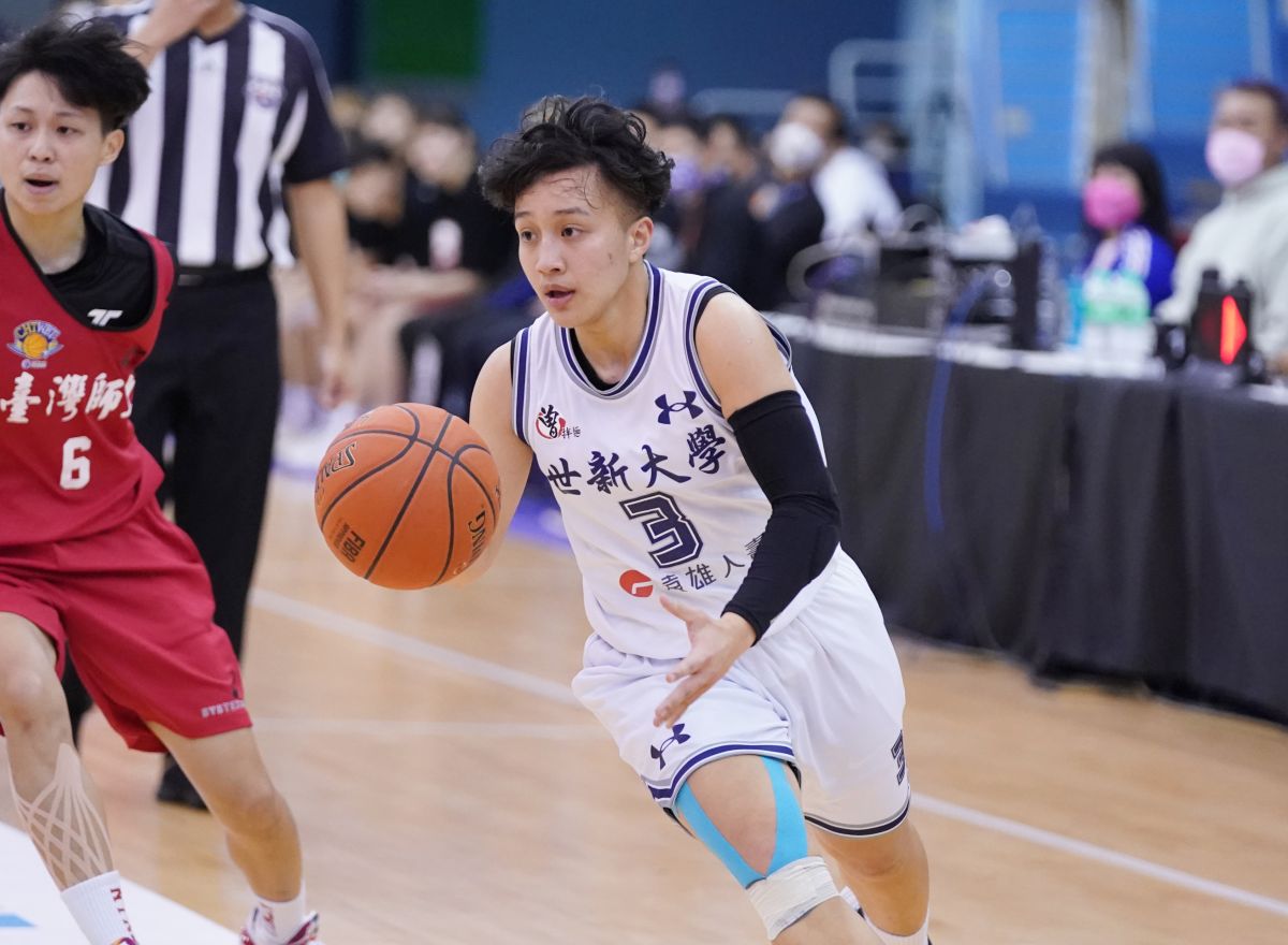▲世新大學宋瑞蓁攻下10分。大專體總提供