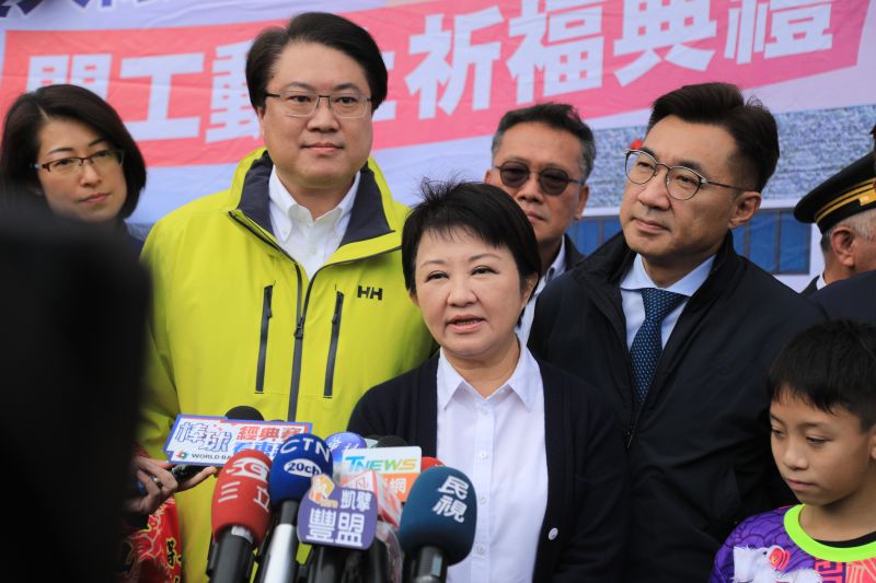 ▲盧秀燕下個行程與內政部長林右昌同框，再次針對以水補電向中央喊話。（圖／台中市政府提供，2023.02.22）