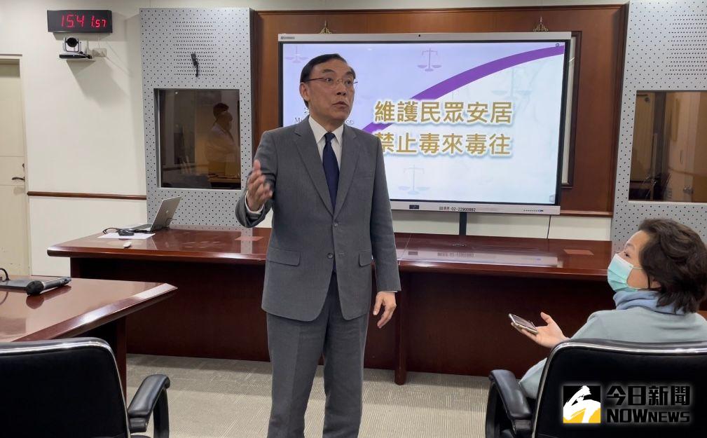 ▲法務部長蔡清祥（圖／記者潘千詩攝，2023.02.22）