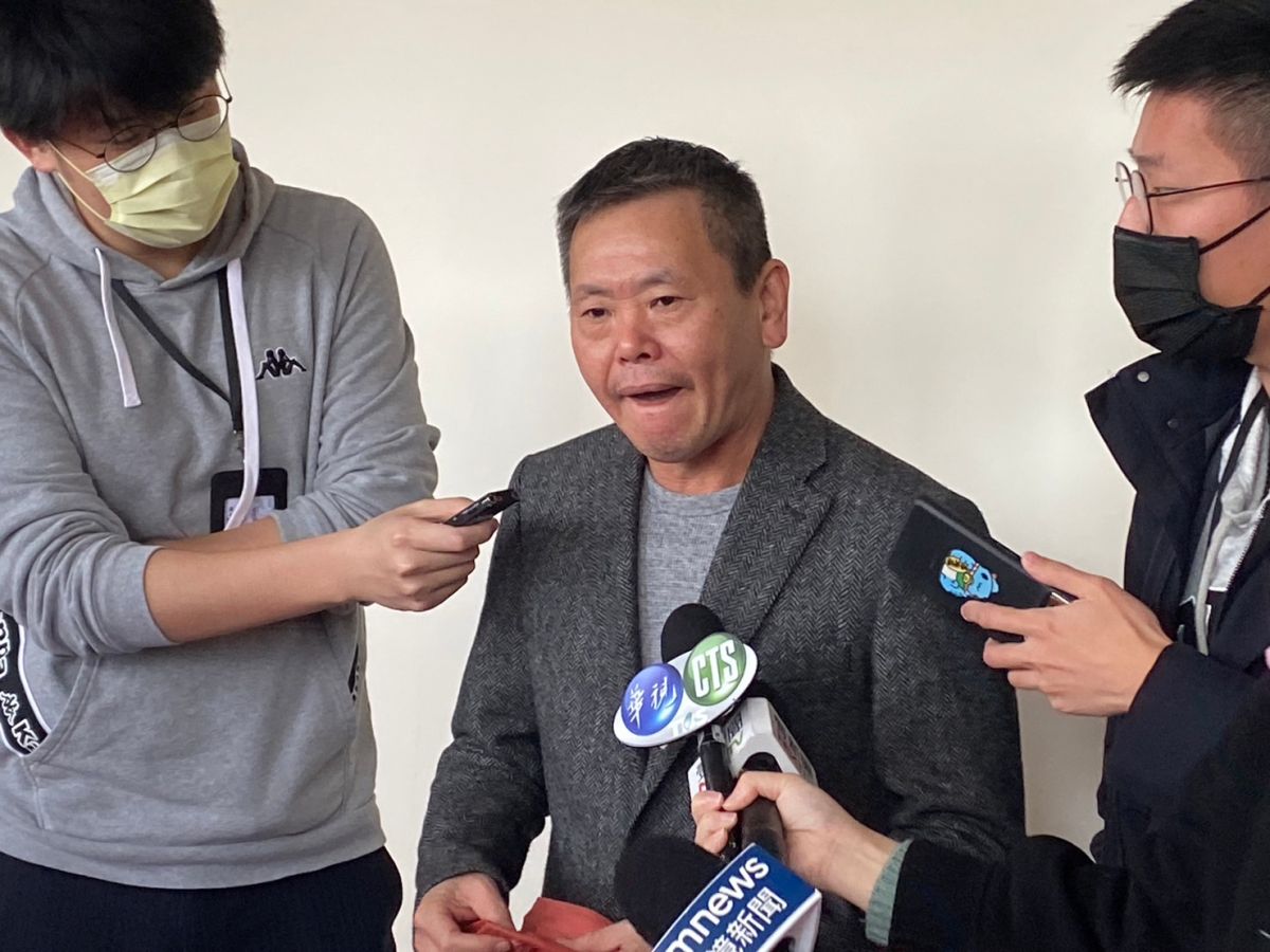 ▲針對遭黃國昌指控用農村土地重劃「炒地皮」，林為洲聲明澄清此案是民國96年通過，當時他是代表出資的人做重劃。（圖／記者翁子竣攝）