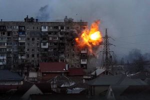 ▲馬立波在俄軍圍攻下滿目瘡夷。(圖/美聯社/達志影像) ▲馬立波在俄軍圍攻下滿目瘡夷。(圖/美聯社/達志影像)