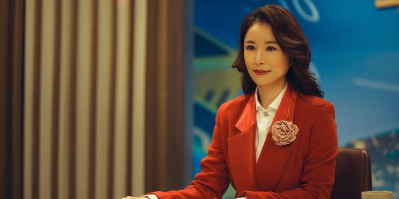 ▲林心如在《模仿犯》不給江宜蓉好臉色看。(圖/Netflix提供)
