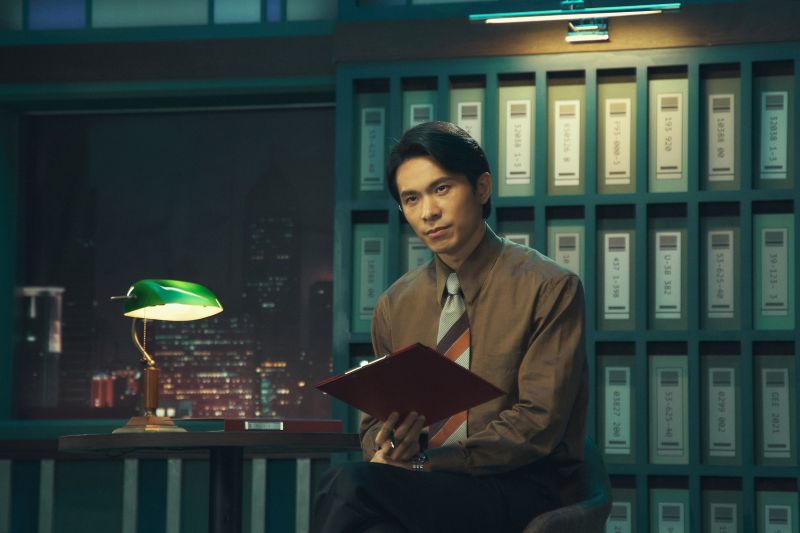 ▲姚淳耀在《模仿犯》飾演主播。（圖／Netflix提供）