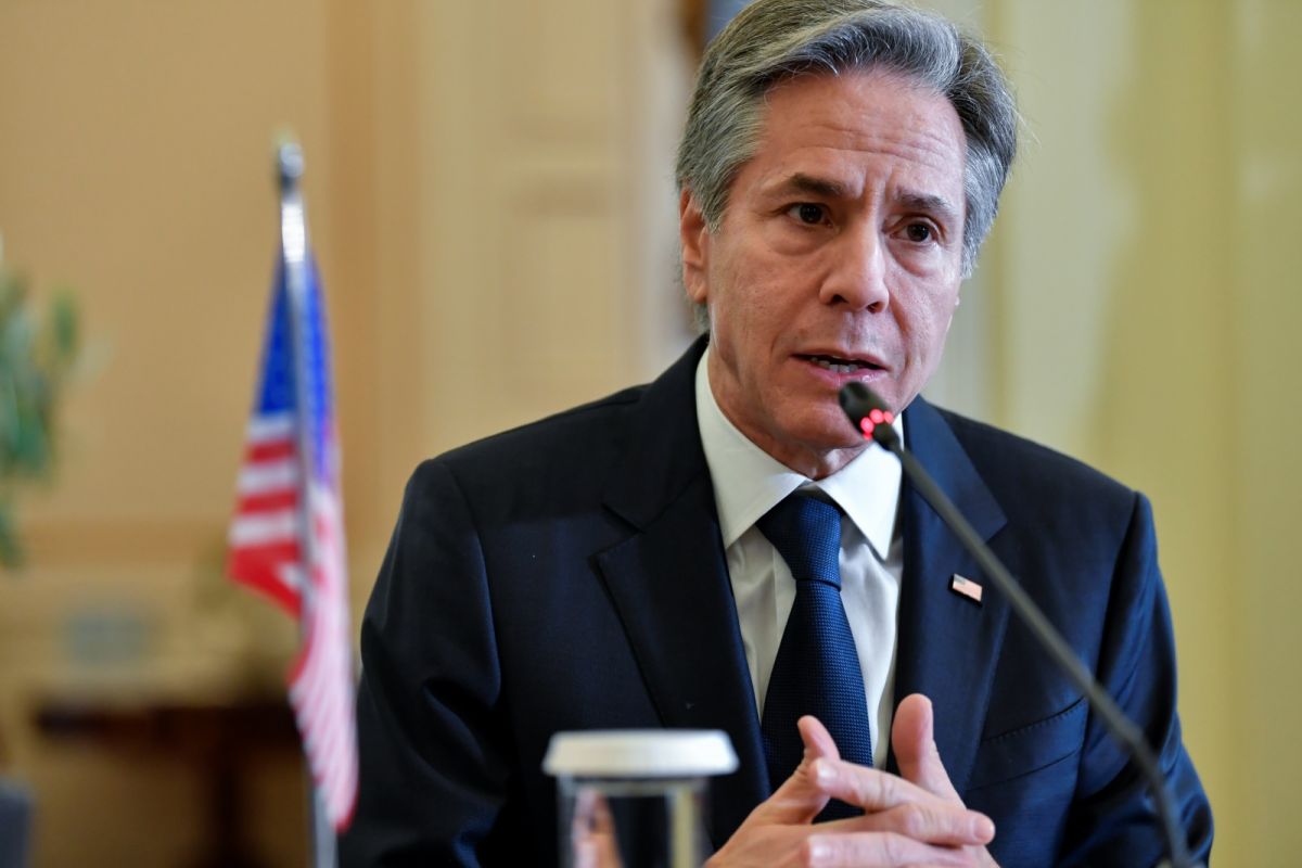 ▲美國國務卿布林肯（Antony Blinken）今天表示，希望烏克蘭反攻行動成功，能迫使俄羅斯總統蒲亭（Vladimir Putin）就終結俄國這場侵略行動進行談判。（圖／美聯社／達志影像）