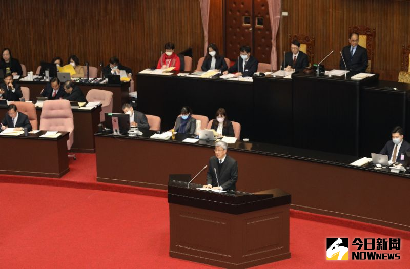 ▲陳建仁今日赴立法院進行施政報告並備詢。(圖/記者陳明中攝,2023.02.24)