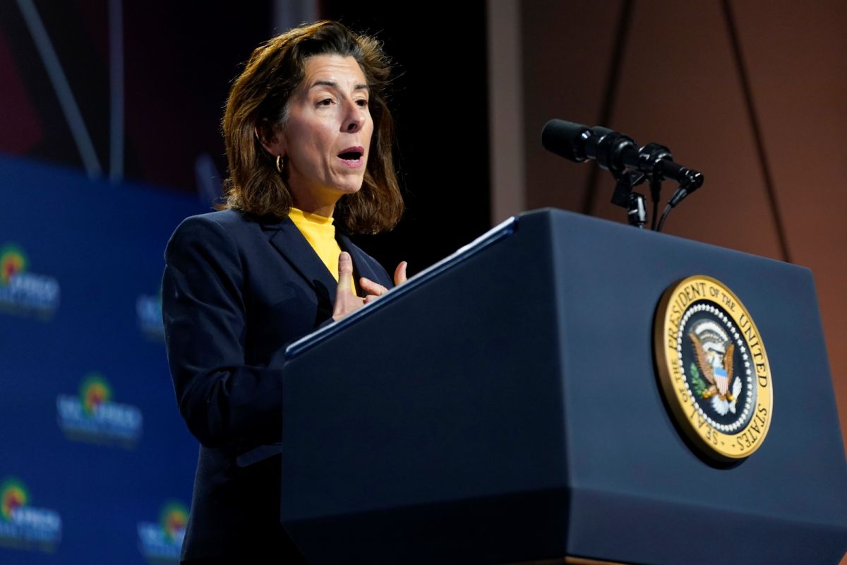 ▲美國商務部長雷蒙多將在27日前往北京、上海訪問3天，期待進行「建設性討論」。資料照。（圖／美聯社／達志影像）