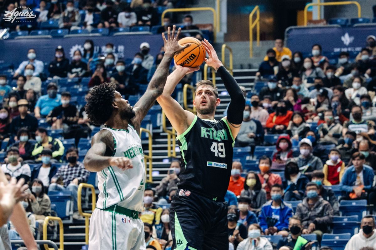 ▲高雄海神中鋒庫薩斯將傷癒復出，對於球隊戰力有正面影響。（圖／高雄全家海神隊提供。）