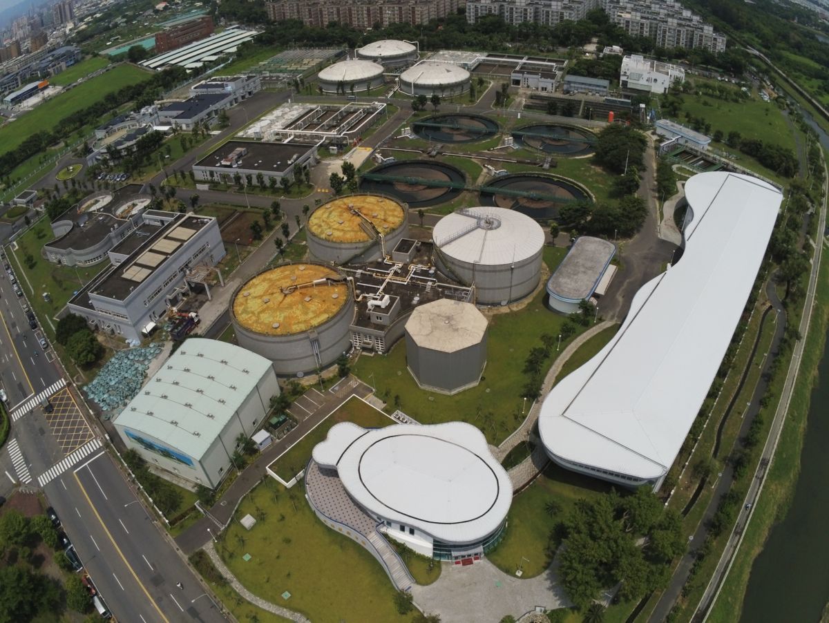 ▲圖為鳳山再生水廠，於2018年開始運轉供水。（圖／藍鯨水科技提供）