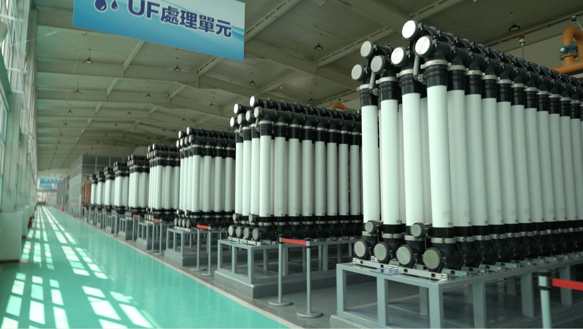 ▲圖為鳳山再生水廠。（圖／記者陳建彰攝）