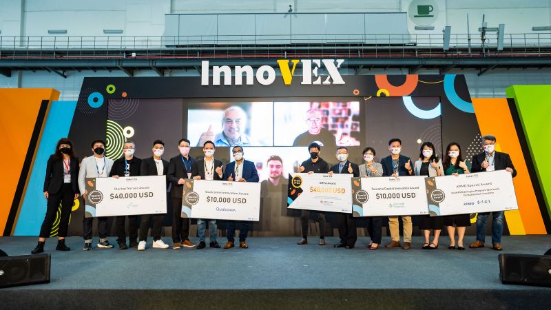 ▲亞洲年度指標新創展會InnoVEX將於5月底登場，首度納入尚未成立公司之早期新創團隊報名角逐競賽，並提供「未來之星」專屬獎項。（圖／台北市電腦公會提供）