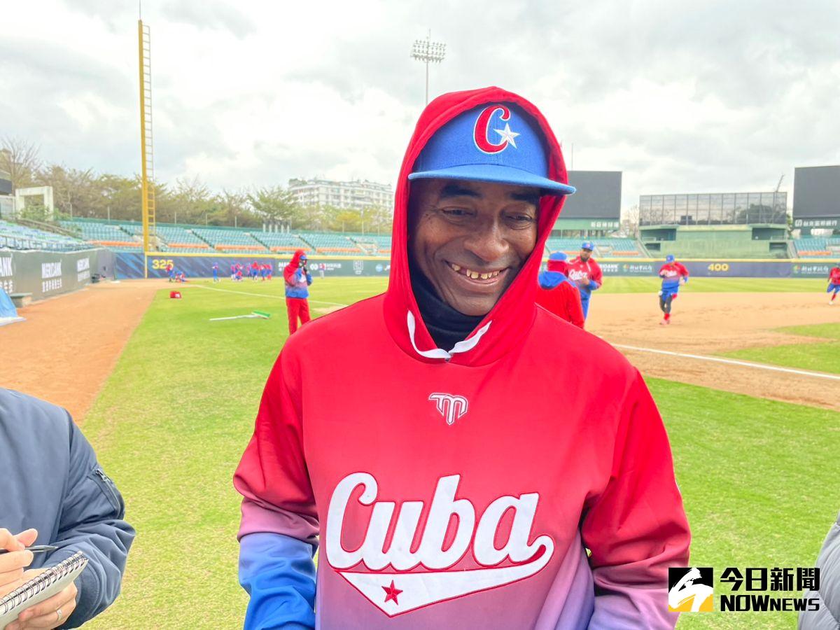 ▲古巴隊主帥Armando Johnson。（圖／吳政紘攝）