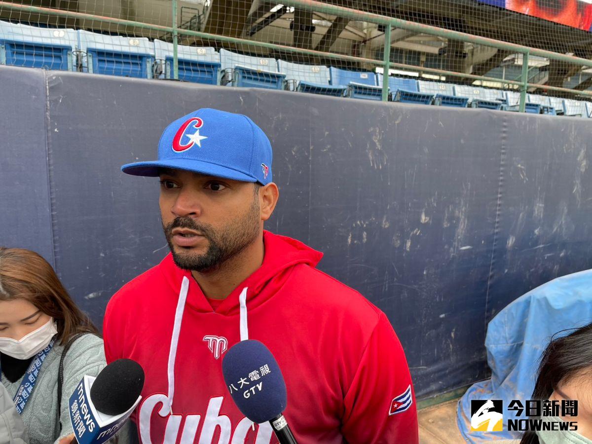 ▲曾效力樂天桃猿的雷法在2023年3月的經典賽，他以桃猿簽約選手身份接受古巴徵召，預賽取後一戰對中華隊先發2.1局無失分，拿下勝投，最終致使中華隊遭淘汰。（圖／吳政紘攝）